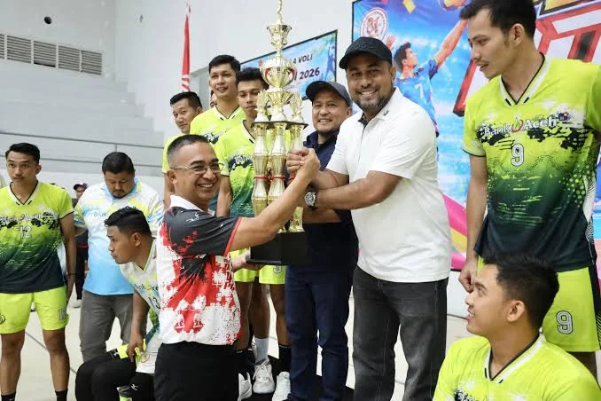 Bank Aceh Sapu Bersih Final, Keluar sebagai Juara Turnamen Voli HUT TNI ke-81